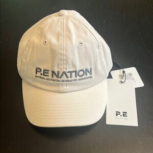 NWT P.E. Nation Homage Cap Blush OSFA